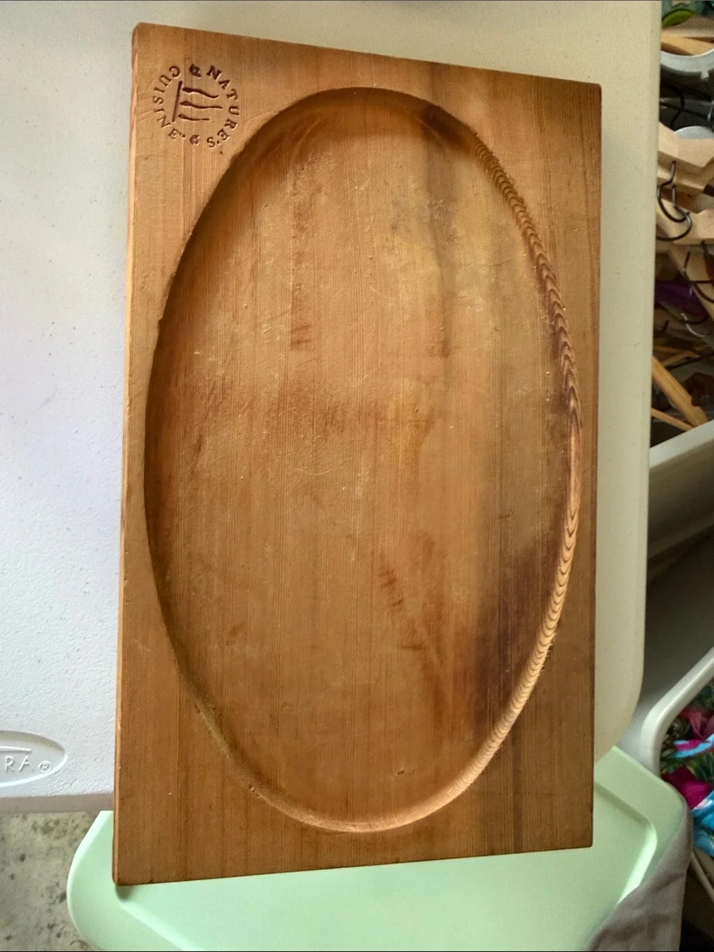 Nature’s Cuisine Wooden Fish Oven Baking Tray